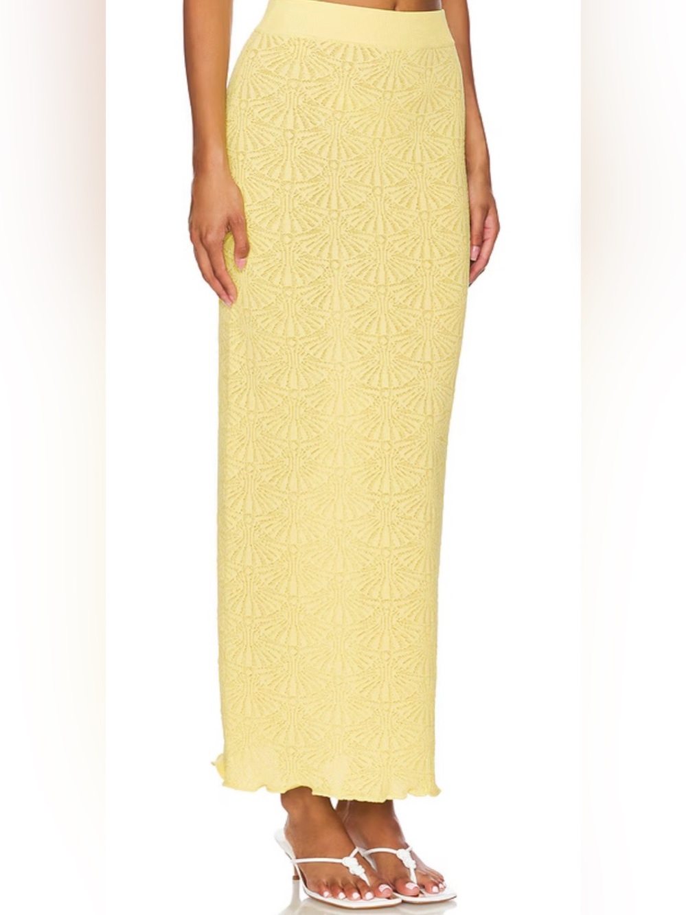 New with Tags SNDYS Josefina Skirt in Lemon